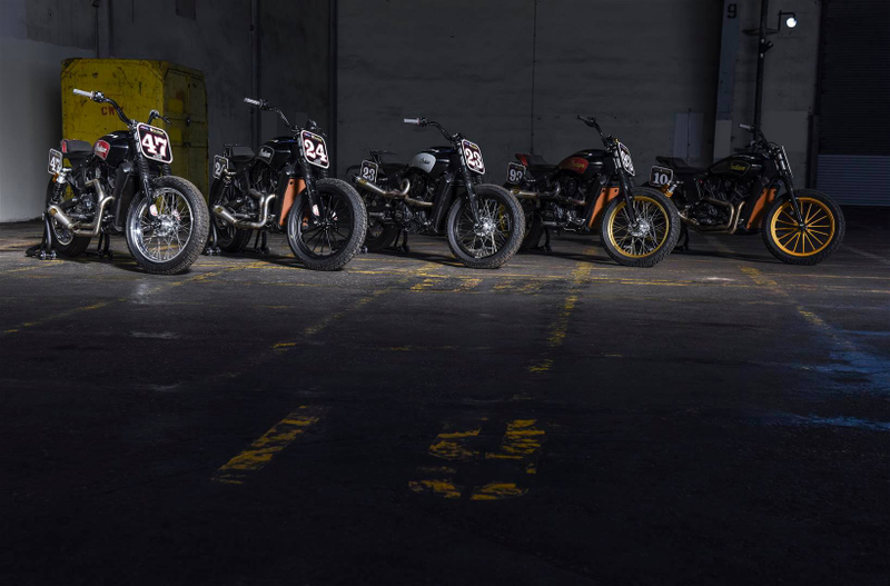 Illustration for article titled Indian's New Scout Sixty Is About To Go Flat Track Racing